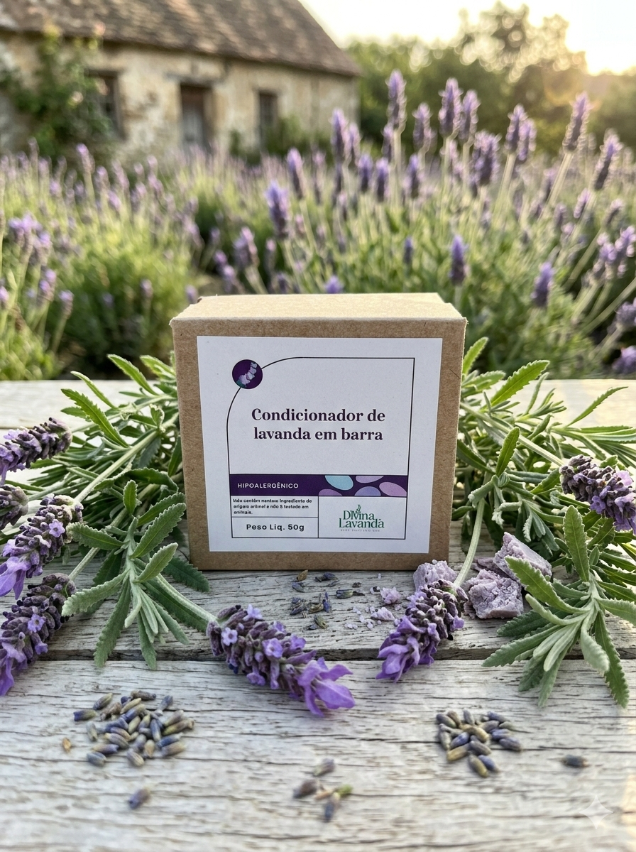CONDICIONADOR DE LAVANDA EM BARRA 50g